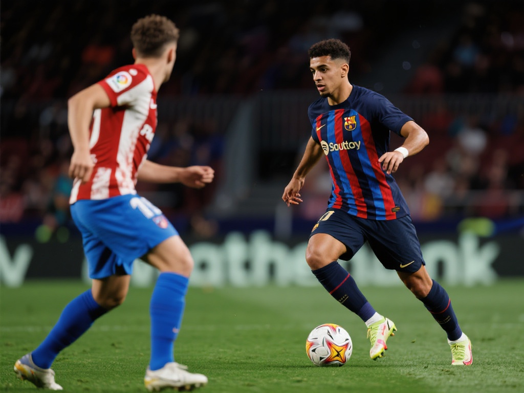 亚马尔助攻费兰建功 巴萨力克马竞挺进国王杯决赛 亚马尔的表现无疑是这场比赛的一大亮点。他