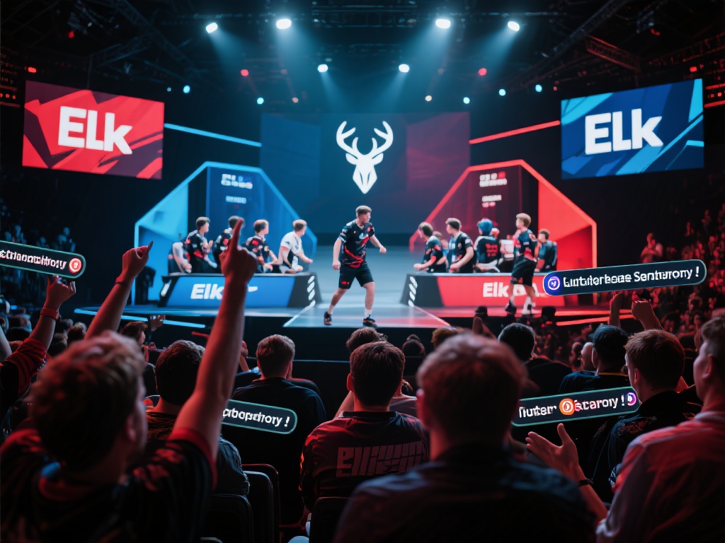 【精彩直播】Elk谈赛程:粉丝乐子串黑子共享欢乐! 无论是奋力拼搏的选手,还是屏幕前的观众,