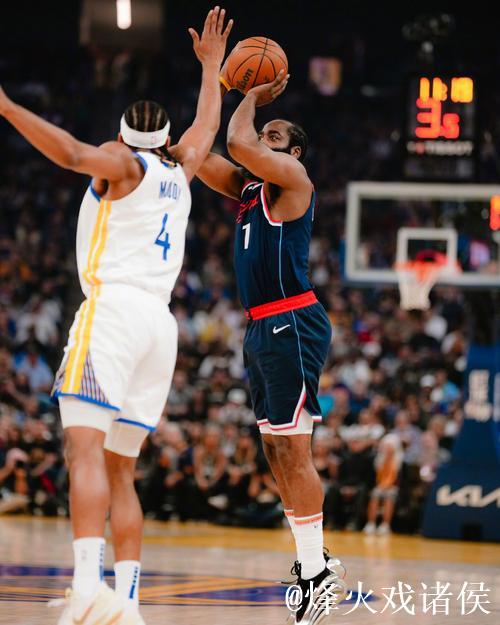 哈登24+12助快船险胜猛龙豪取4连胜 公牛逆转击败老鹰